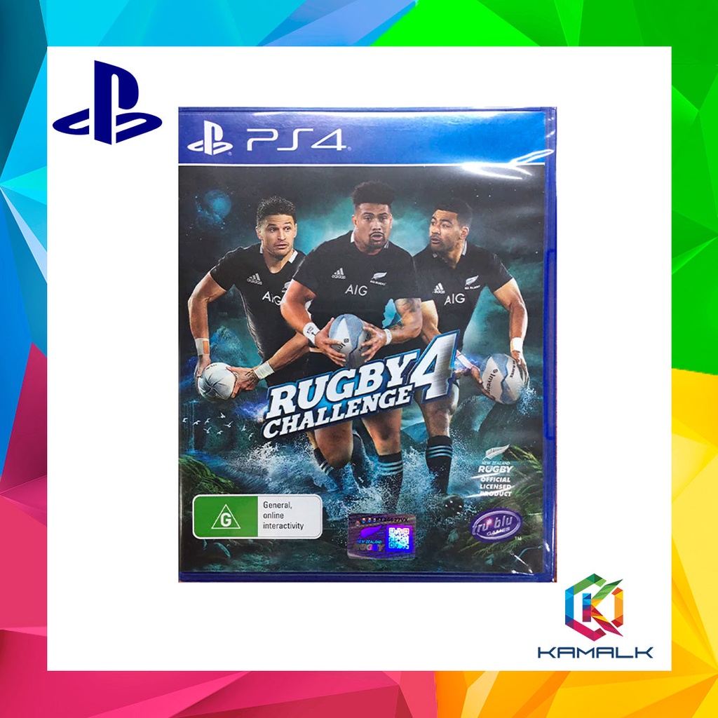 PS4 All Blacks Rugby Challenge 4 (R4) | Shopee Singapore