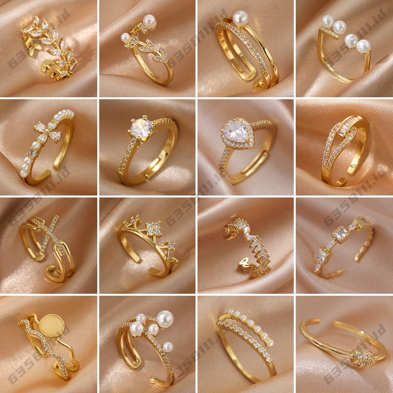 New simple gold hot sale ring design