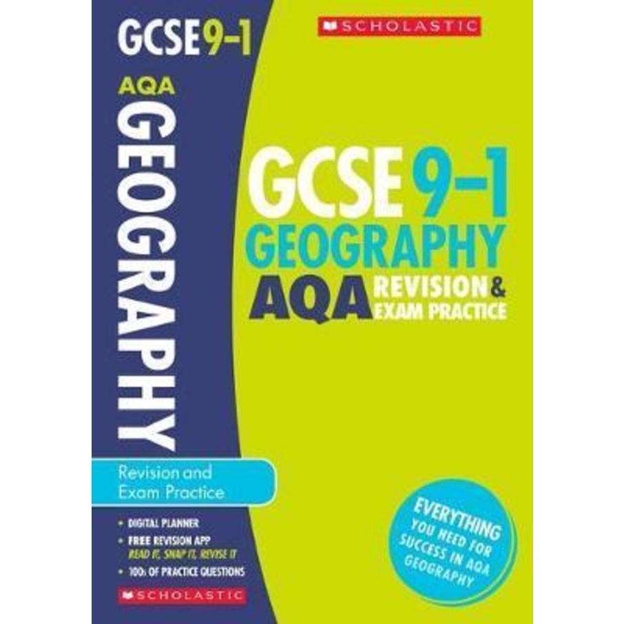 Geography Revision and Exam Practice Book for AQA by Lindsay Frost (UK ...