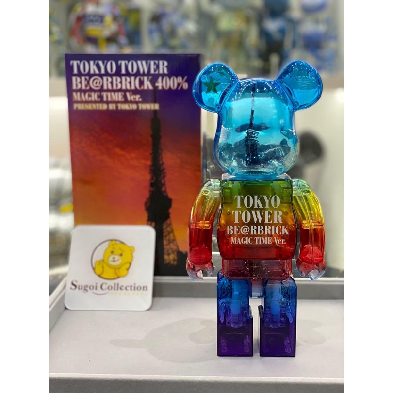 In Stock] BE@RBRICK x Tokyo Tower 400% Magic Time Ver. bearbrick | Shopee  Singapore