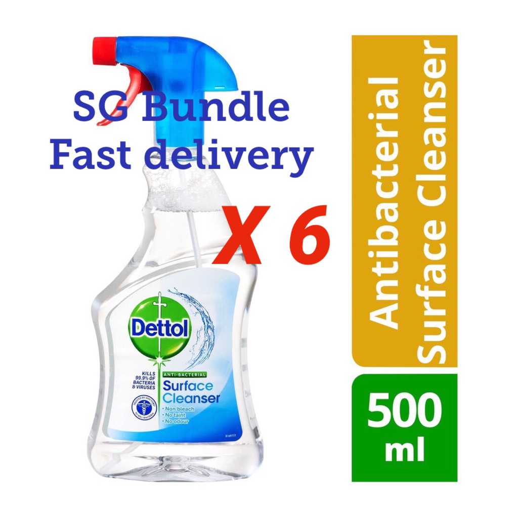 Dettol Antibacterial Spray Surface Cleanser, 500ml (Case Of, 48 OFF