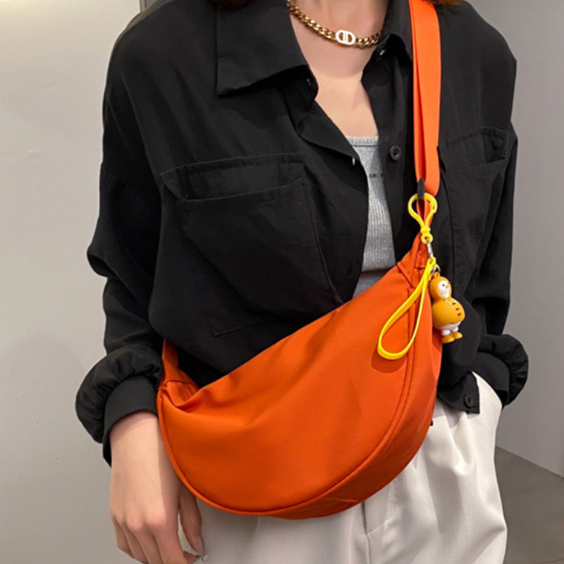 Ulzzang Hobo Bag for Women Korea Fashion Nylon Women Sling Bag Crossbody Bag