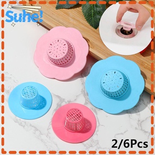 6pcs Drain Strainer Cover For Hair Stopper, Disposable Shower Drain Hair  Catcher, Disposable Hair Catchers For Shower, Floor Sink Strainer Filter  Mesh