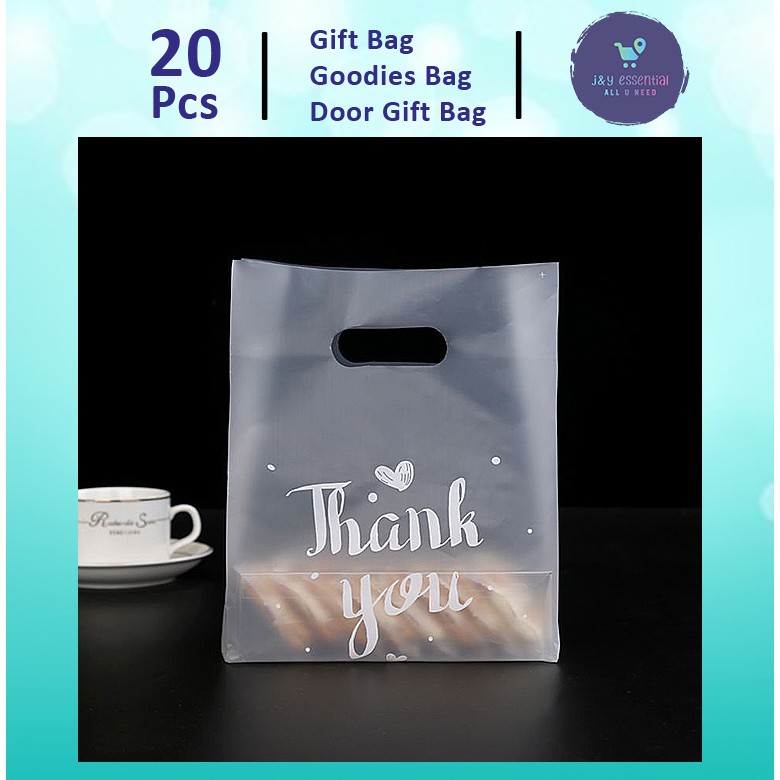 Thank You handle plastic bag (26) packaging bag goodies bag party bag ...