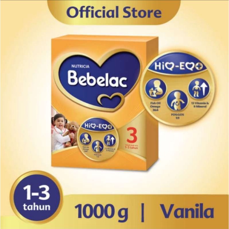 Bebelac 3 Vanila 1000Gr
