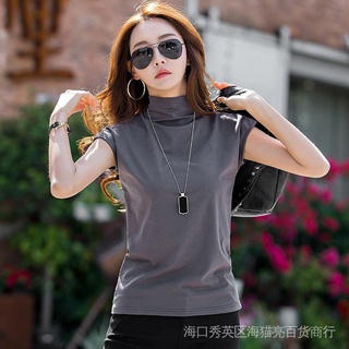 PENGXIANG Clearance Sale!Fashion Half Turtleneck T Shirt Women