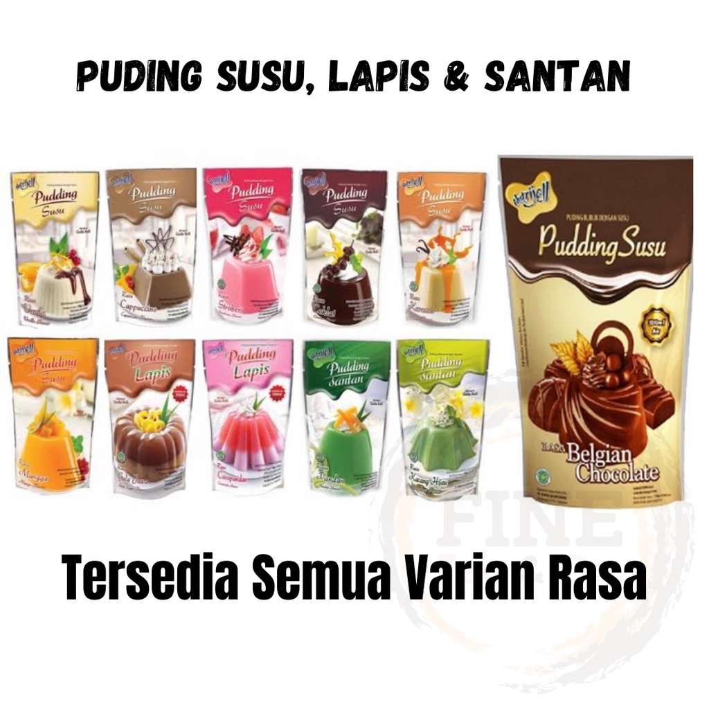 Nutrijell Pudding Coconut Milk Layer All Variants 130g | Shopee Singapore