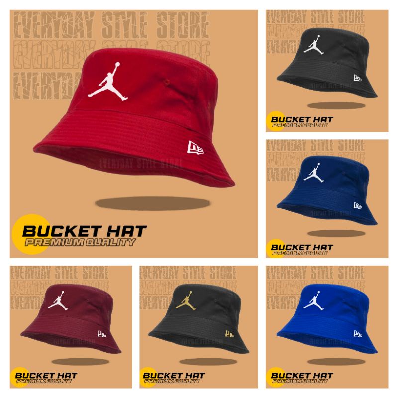 jordan bucket hat grey