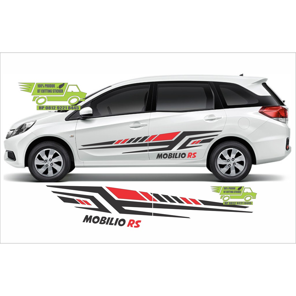 Bt car sticker honda mobilio rs car sticker honda decal honda mobilio ...