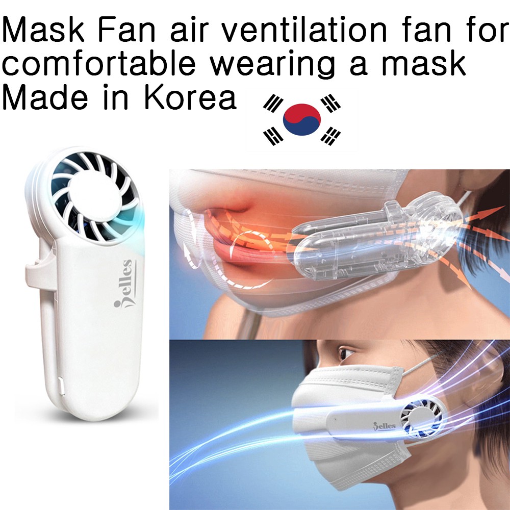 free gift Belles mask fan air ventilation fan for comfortable