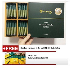 INCHAWAY SACHA INCHI OIL 第六代宇威印加果油 (3ml) (HALAL) | Shopee Singapore