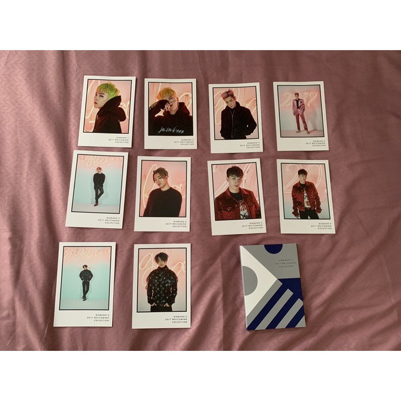 BIGBANG] 2017 WELCOMING COLLECTION PHOTOCARD | Shopee Singapore