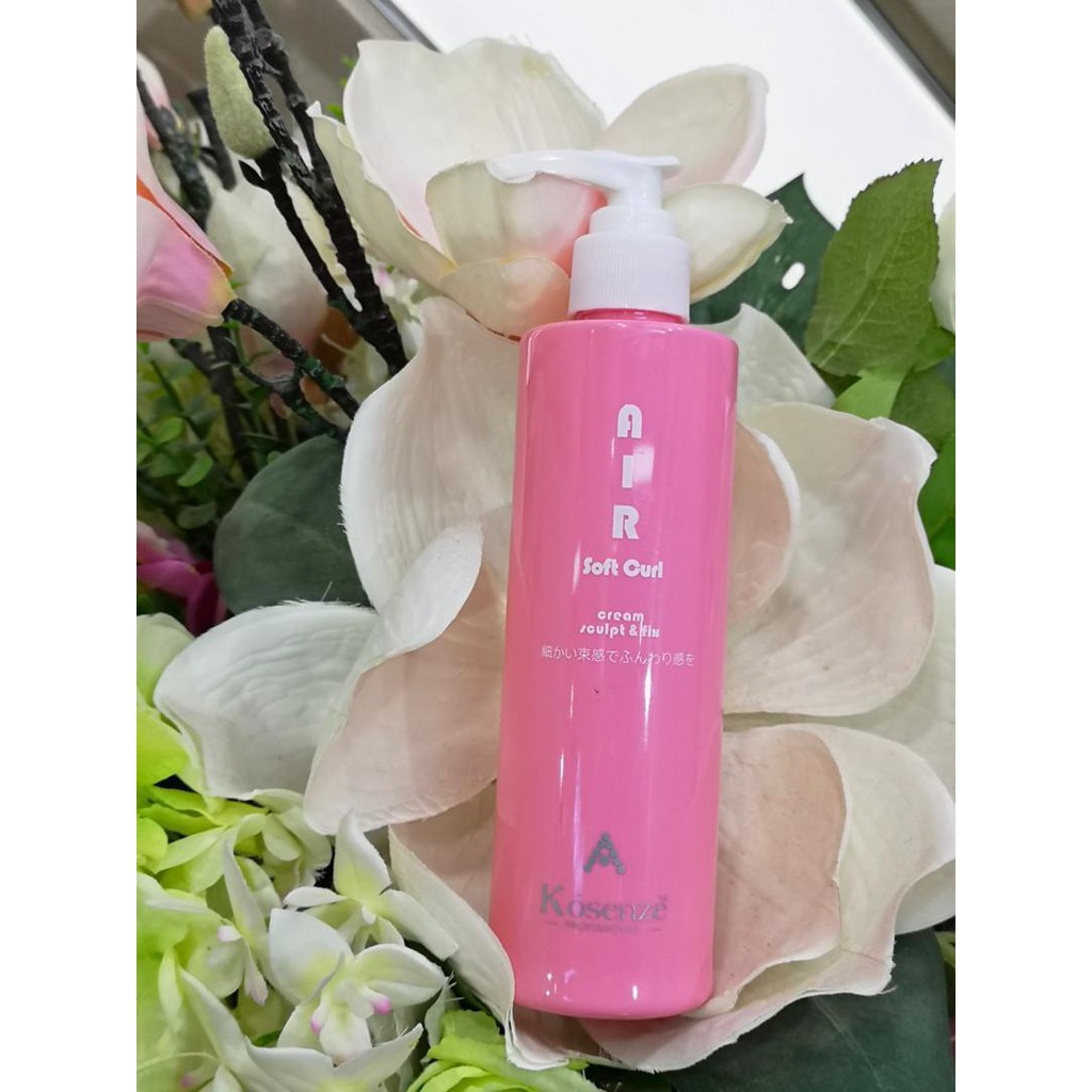 Kosenze Air Soft Curl Cream Sculpt and Fix 300ml | Shopee Singapore