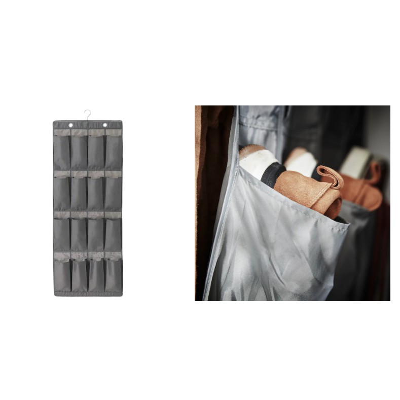 IKEA SKUBB Hanging shoe organiser w 16 pockets Shopee Singapore
