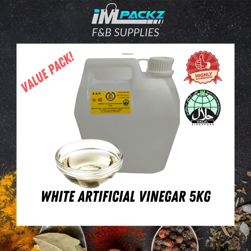 WHITE ARTIFICIAL VINEGAR 5KG Shopee Singapore