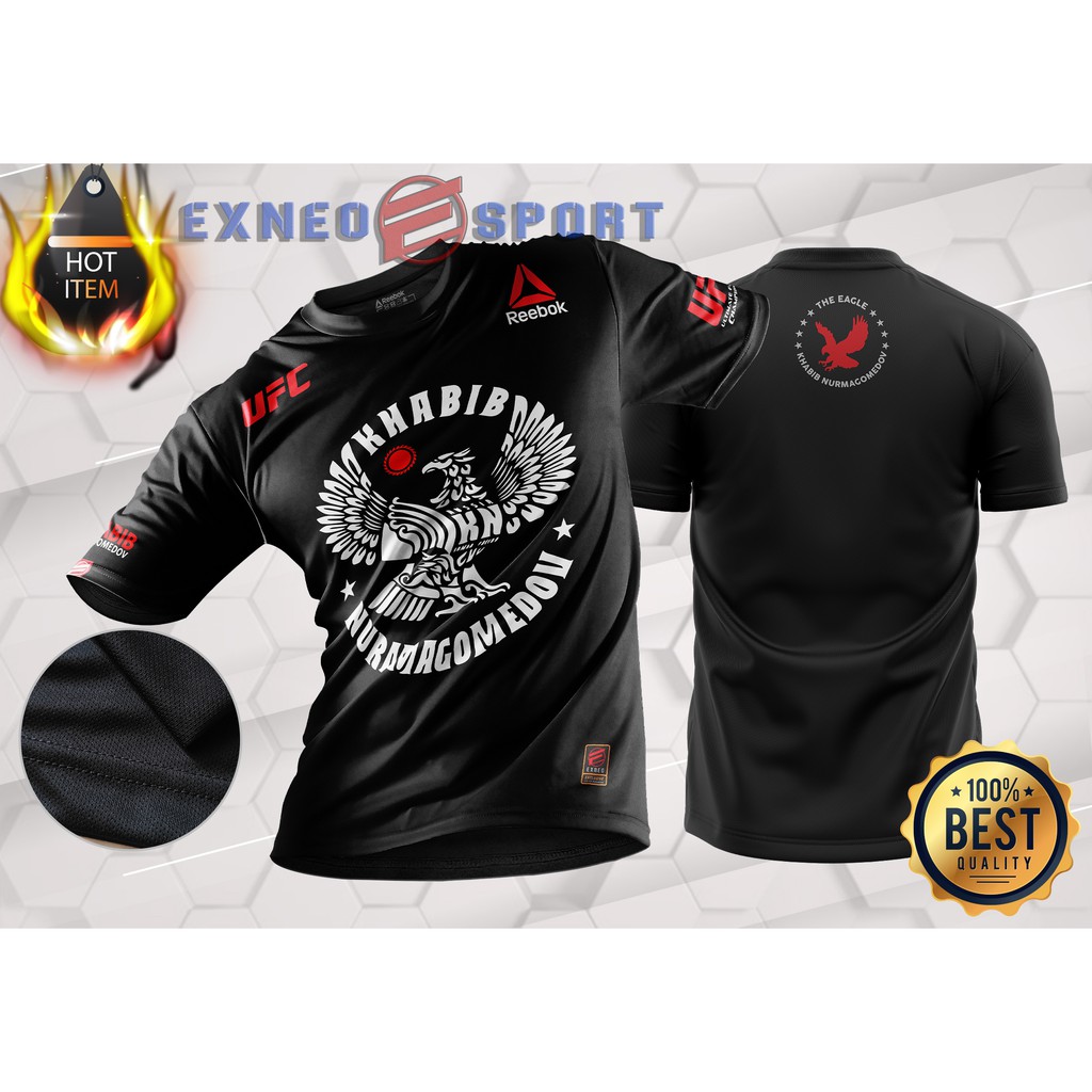 Reebok khabib t on sale shirt