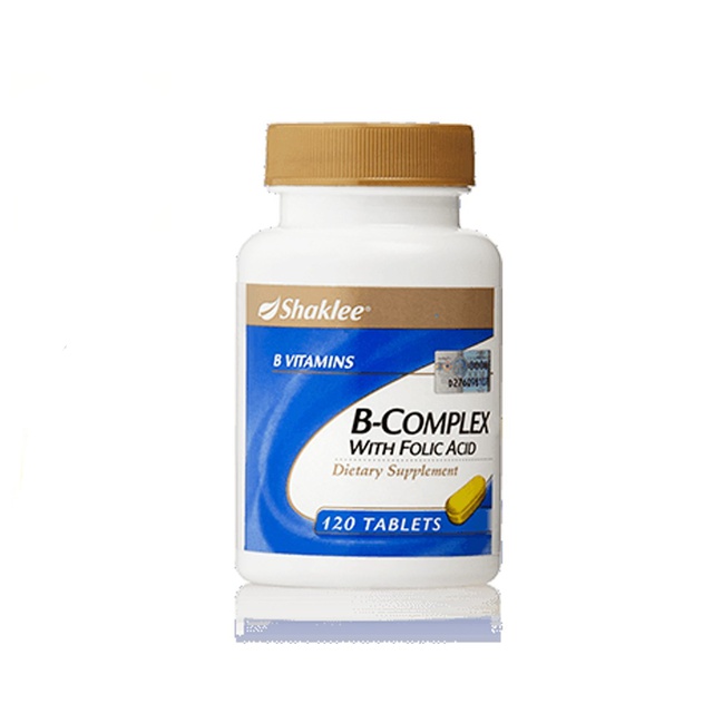 Shaklee B-Complex With Folic Acid (120's) | Shopee Singapore