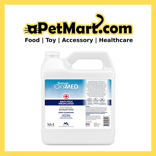 Tropiclean OxyMed AntiItch Medicated Pet Shampoo (1gallon) Shopee