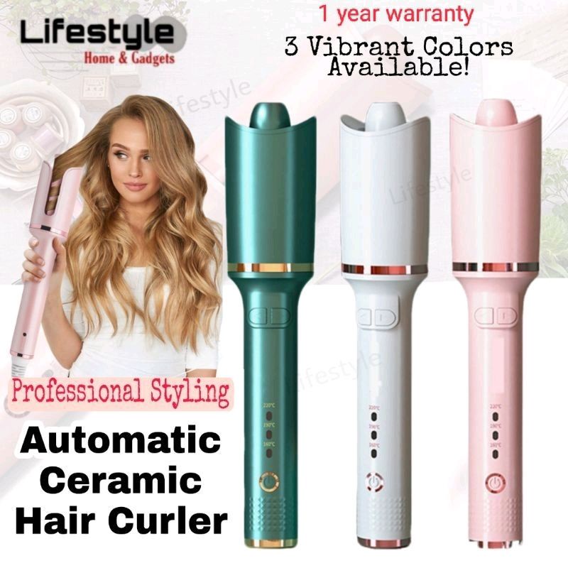 Automatic ceramic 2024 hair curler