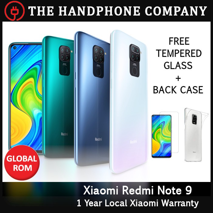 Xiaomi Redmi Note 9/64GB+3GB RAM or 128GB+4GB RAM / Local 1 Year ...