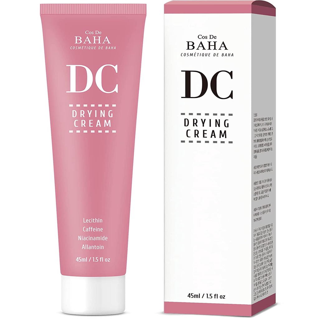 Cos De BAHA Drying Cream for Face Sebum Control Oily Skin Moisturizer