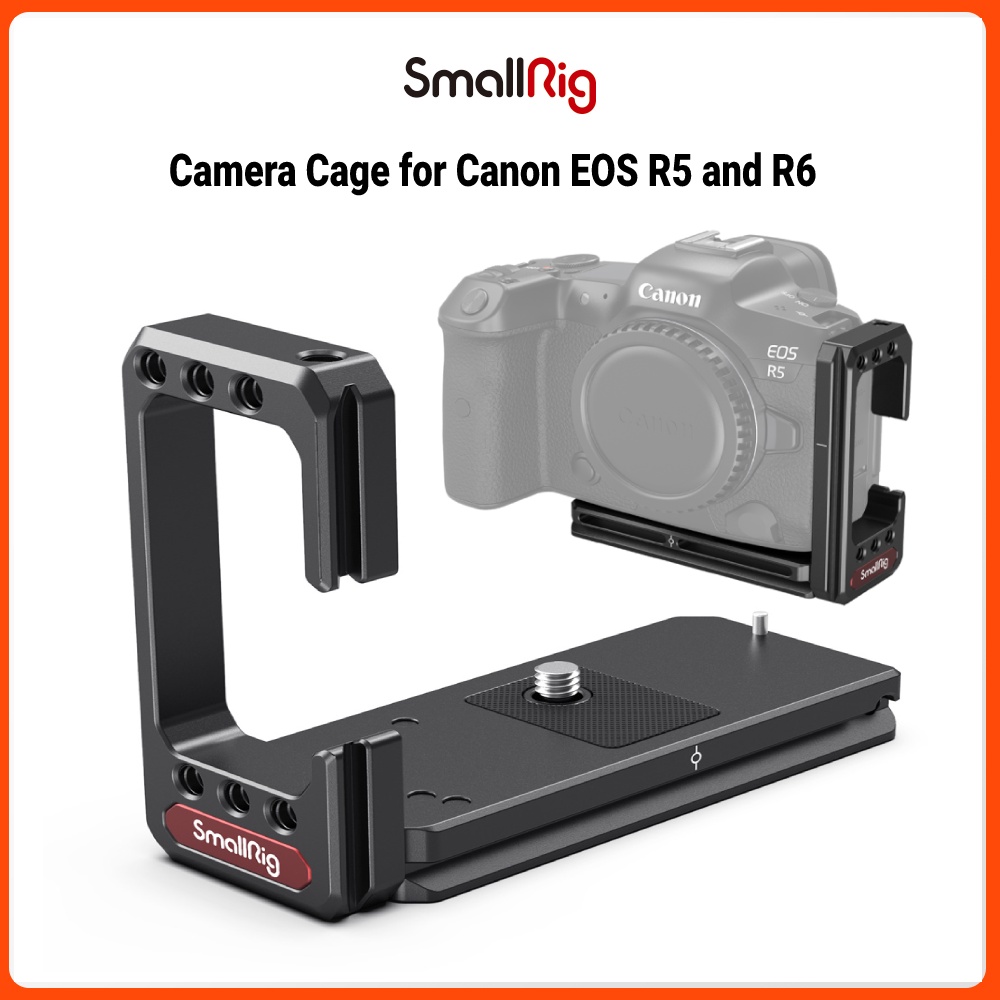 SmallRig L-Bracket for Canon EOS R5 and R6 -2976B | Shopee Singapore