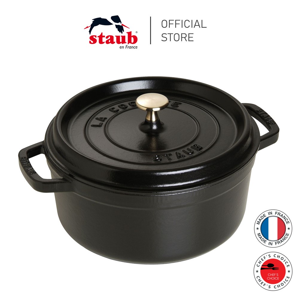 Staub Pure Grill Round 10 Black 1203023