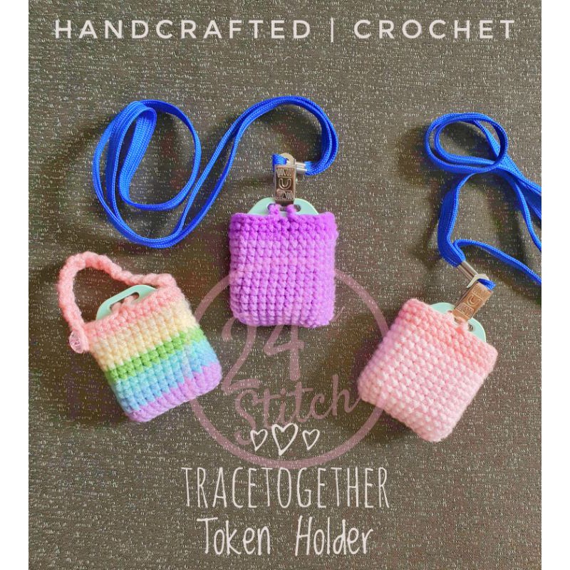 Crochet Tracetogether Token | Shopee Singapore