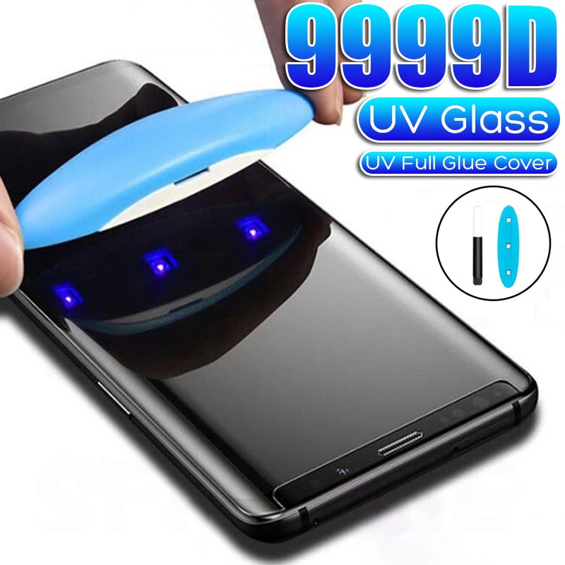 Full Cover UV Tempered Glass For Xiaomi mi CC9 Pro Note 10 lite mi