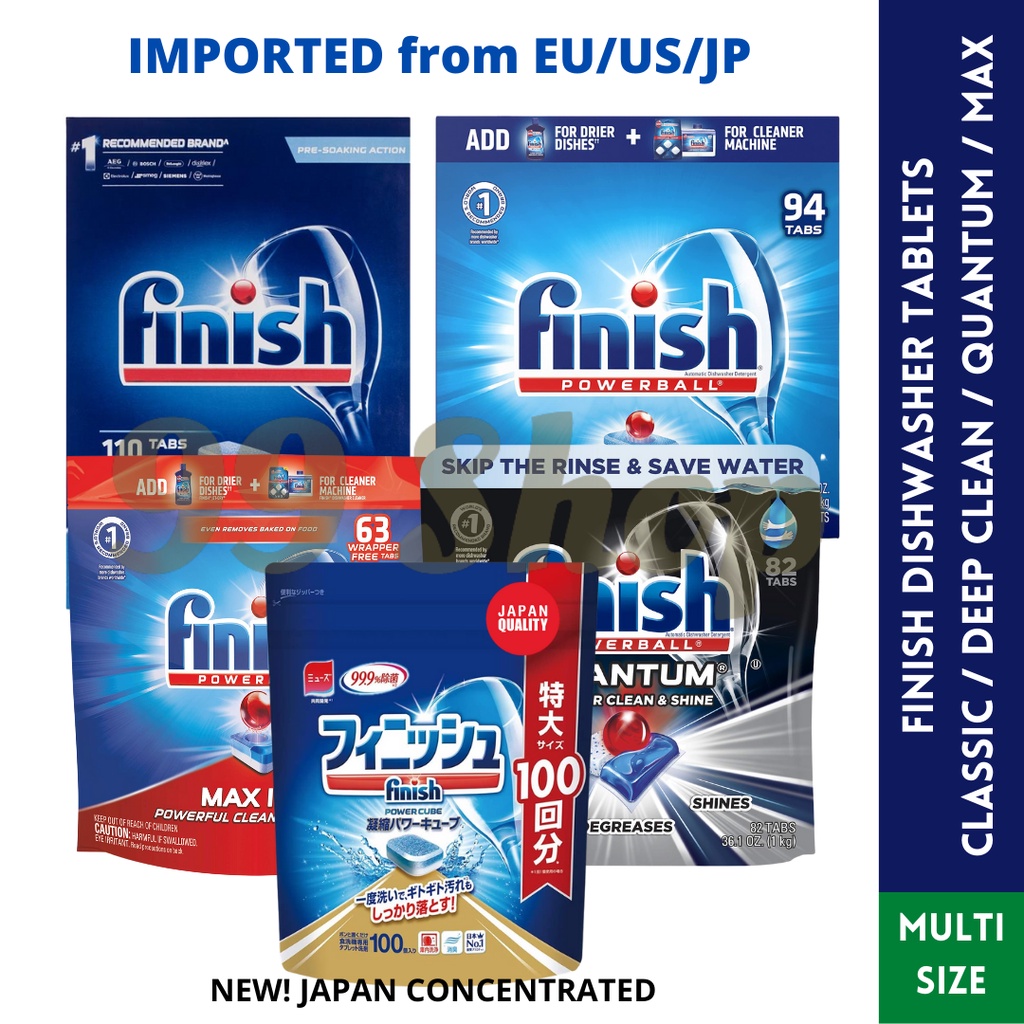 Finish Dishwasher (Cheapest Cashback Free Shipping Quantum Classic Deep