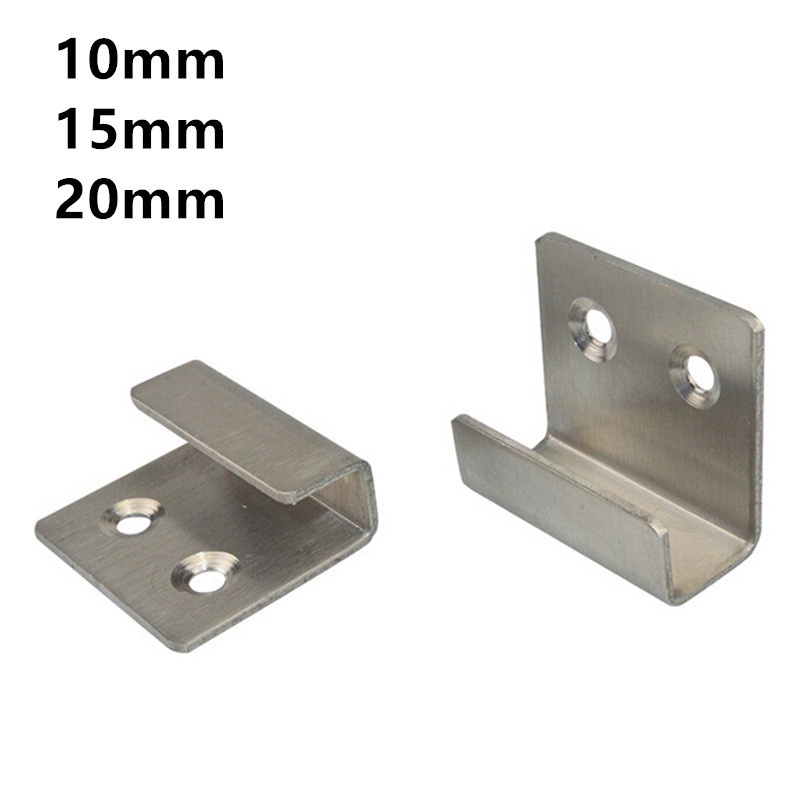 5pcs Stainless Steel Flat J Hooks Hanger Ceramic Tile Billboard Display