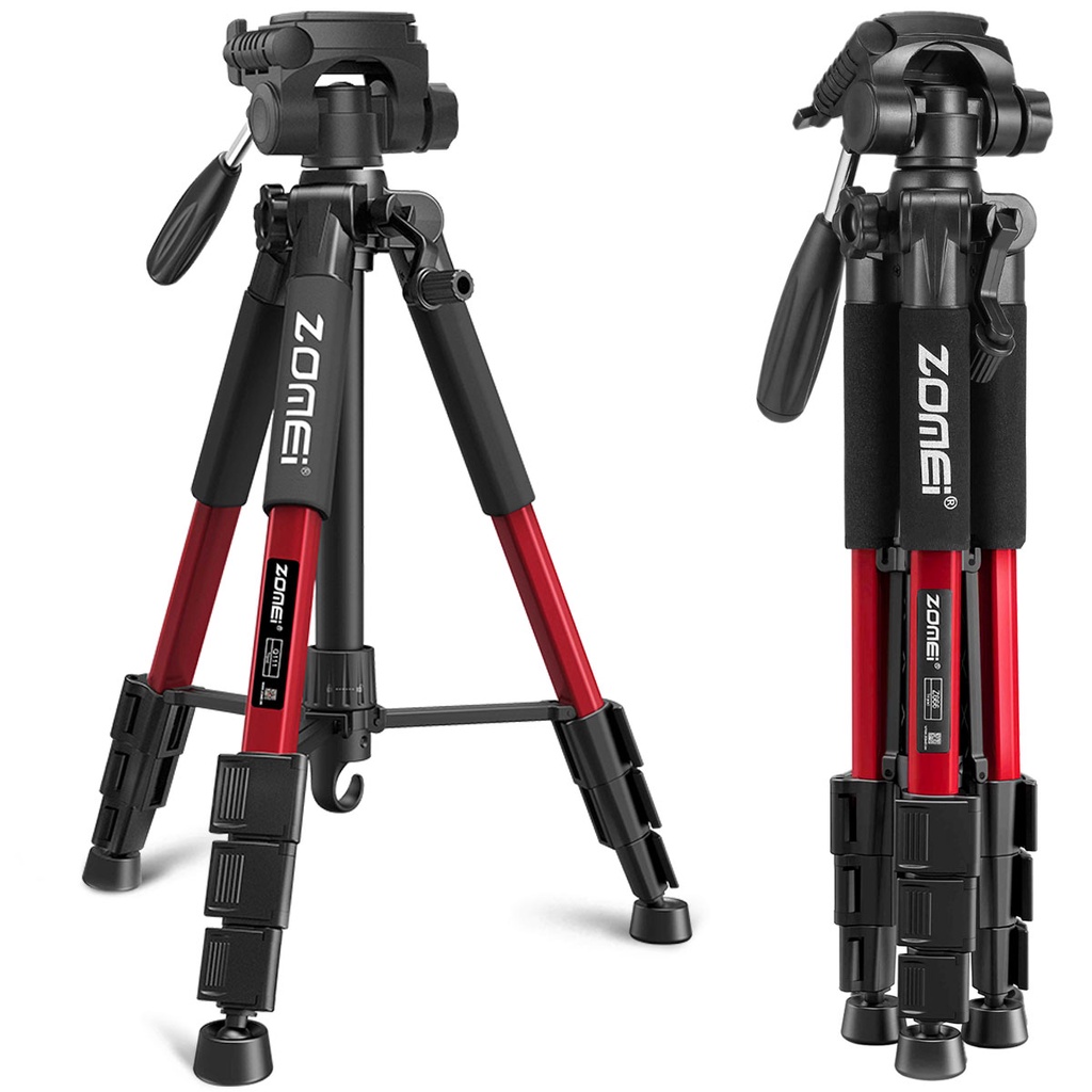 Zomei Q Profesional Lightweight High Quality Aluminium Tripod Stand For Dslr Mirrorless