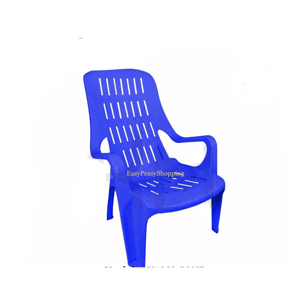 Plastic Relax Chair Kerusi Plastik Plastic Accent Chair Beach Chair High Back Relax Chair Lazy Chair Comfortable Chair