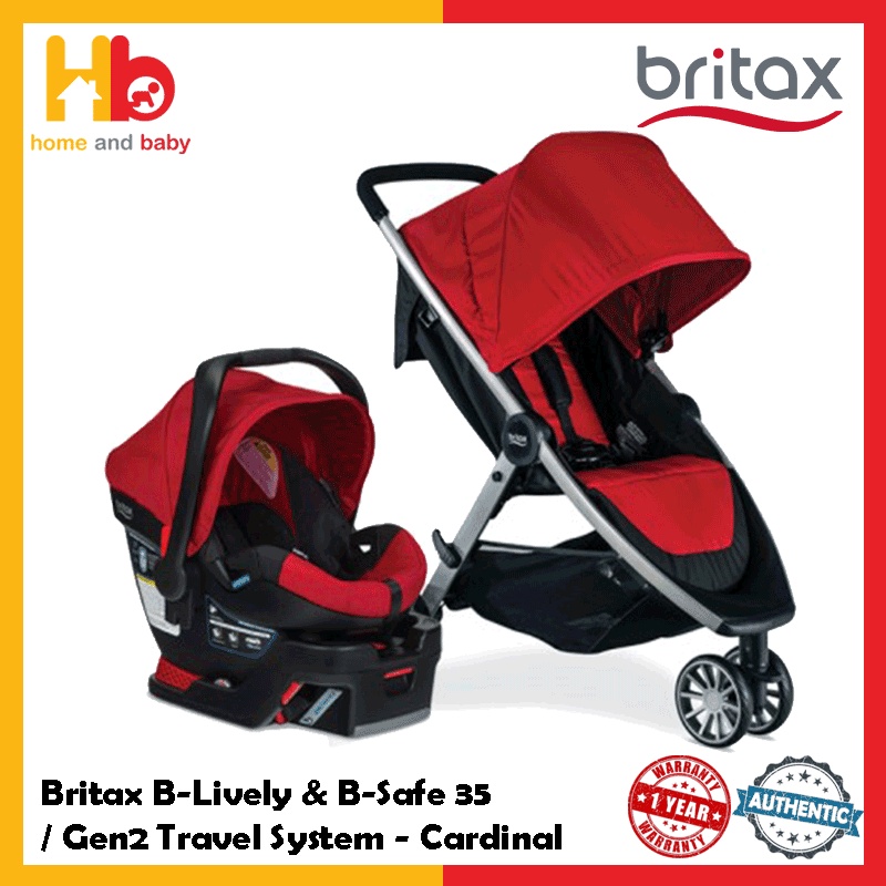 Britax B Lively B Safe 35 Gen2 Travel System Shopee Singapore
