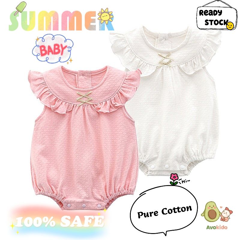 Newborn baby girl deals summer clothes