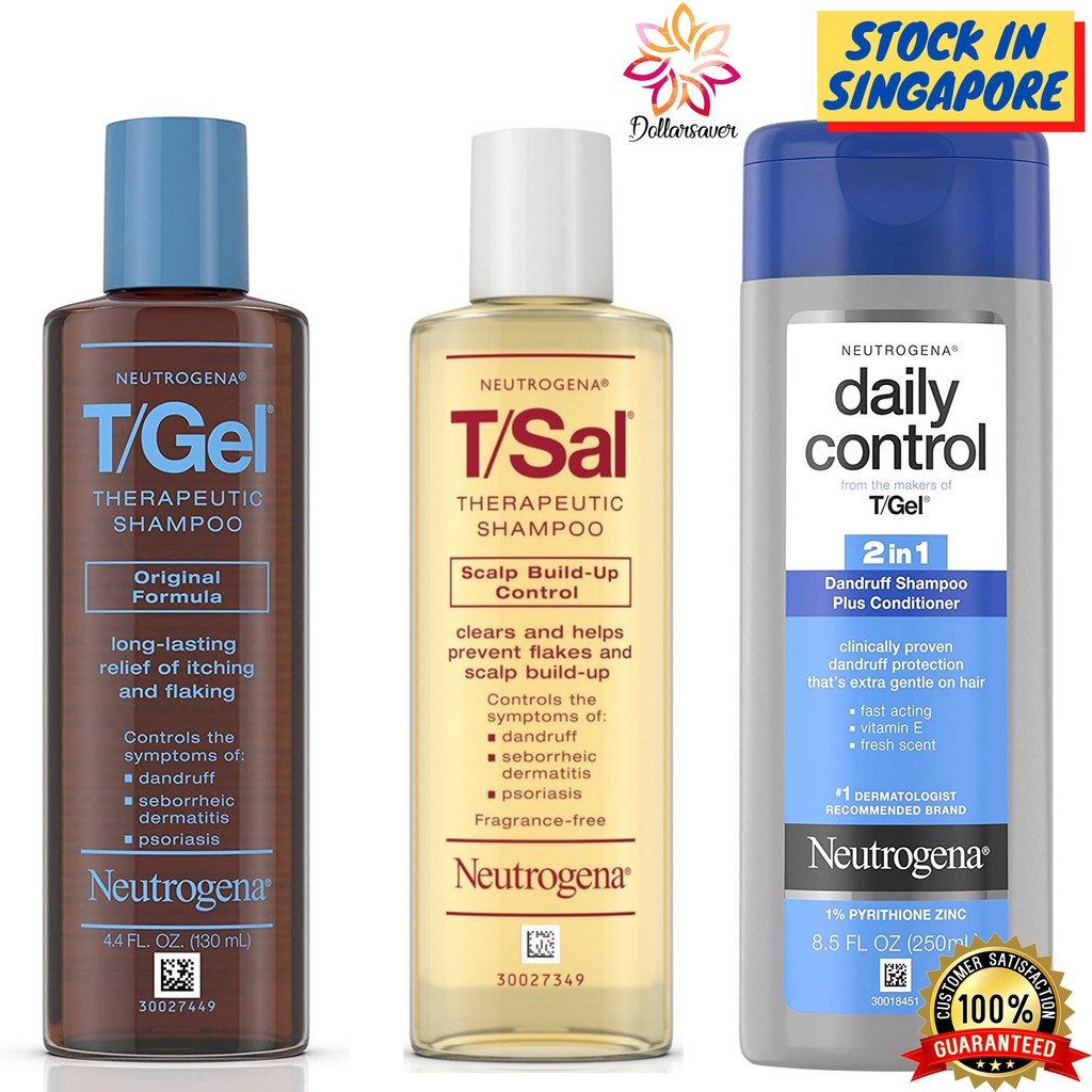 Neutrogena AntiDandruff Shampoo, T/Gel Daily Control / TGel