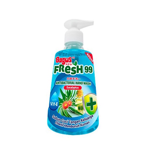 Bagus FRESH 99 Anti Bacterial Hand Wash Botol 400 ml / Sabun Cuci Tangan - Gambar 2