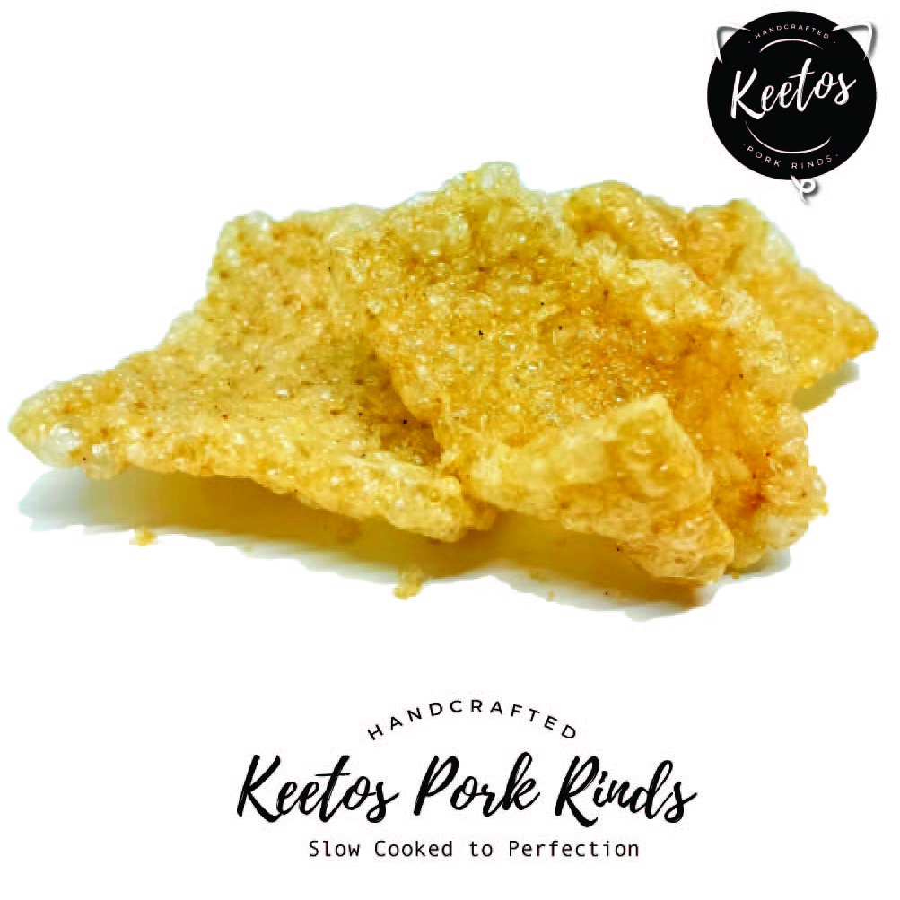 Keetos Pork Rinds Pink Himalayan Salt (Keto Friendly) 90g Shopee