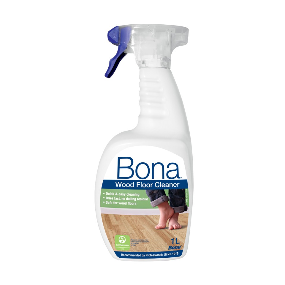 Bona Wood Floor Cleaner, pH neutral formula, dries fast, ready to use ...