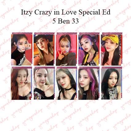 READY / SET] ITZY SPECIAL EDITION CRAZY IN LOVE ISJI PHOTOBOOK