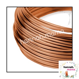24 Gauge Soft Copper Wire, Round Wire for Jewelry Making, 0.55mm Round Wire,  Silver/ Black/ Gold/ Rose-gold Plated, Bare Wire for Jewelry 