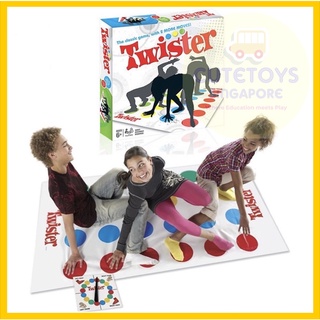 Hasbro Twister Party Classic Board Game for 2 or More Players,Indoor and  Outdoor Game for Kids 6 and Up,Packaging May Vary