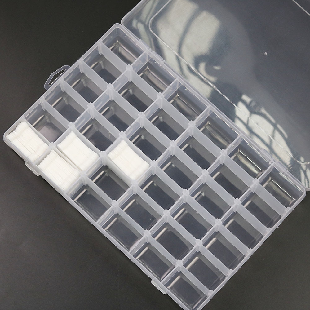 36 Grids Plastic Thread Bobbins Spool Floss Organizer Storage Box for ...