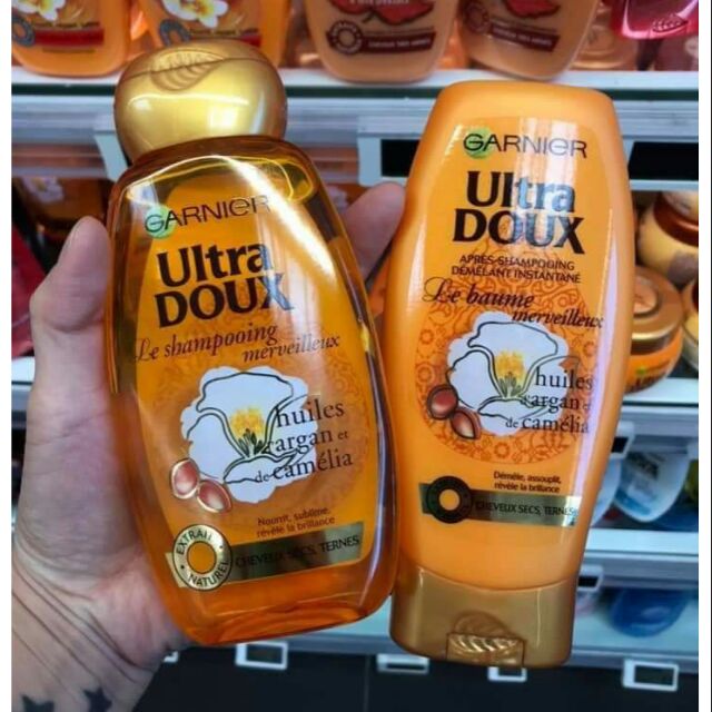 Garnier conditioner shampoo pair (French) Shopee Singapore