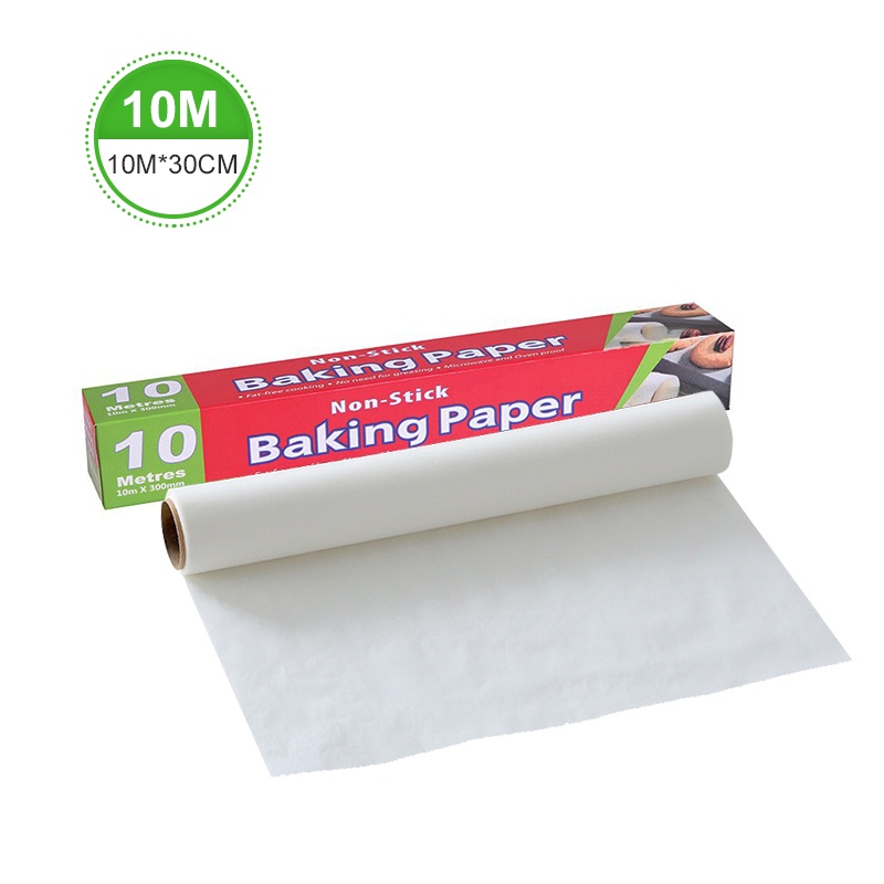 [SG Stock] 20/10/5M Baking Paper Barbecue Double-sided Silicone Oil ...