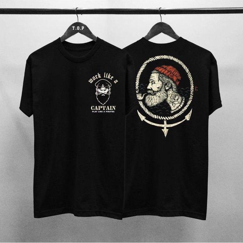 Danny_shop - DISTRO T-SHIRTS - CAPTAIN | Shopee Singapore