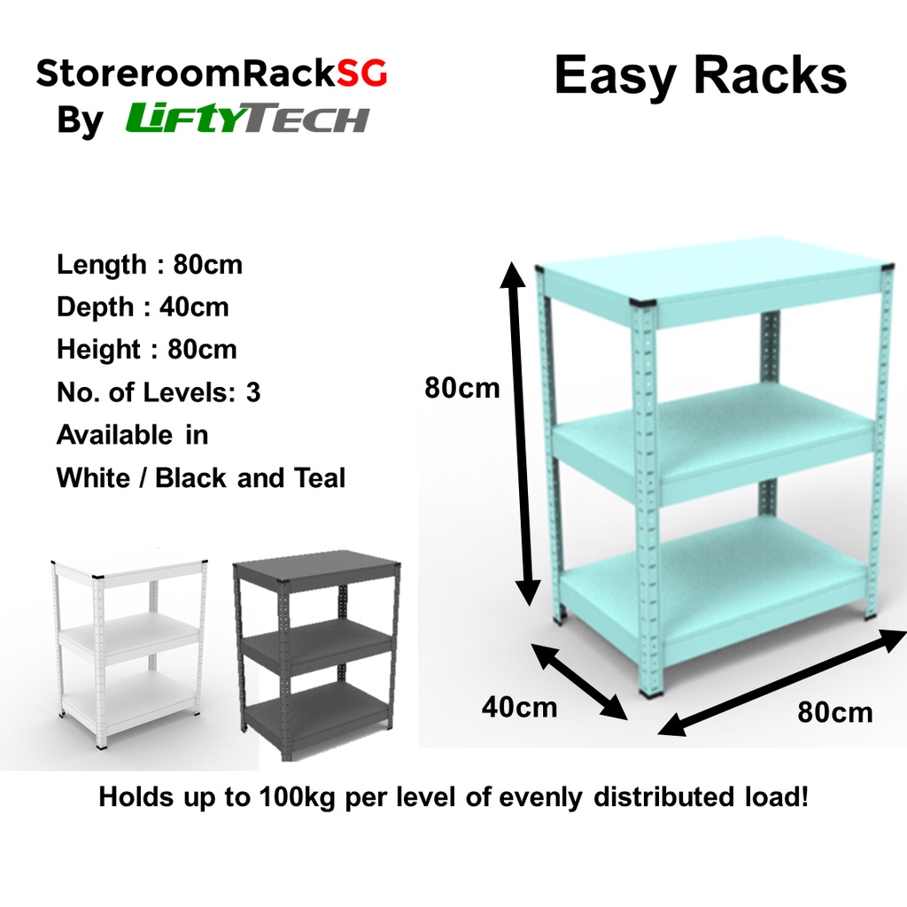 [Easy Racks] Boltless Living Room Racks from Storage Solution