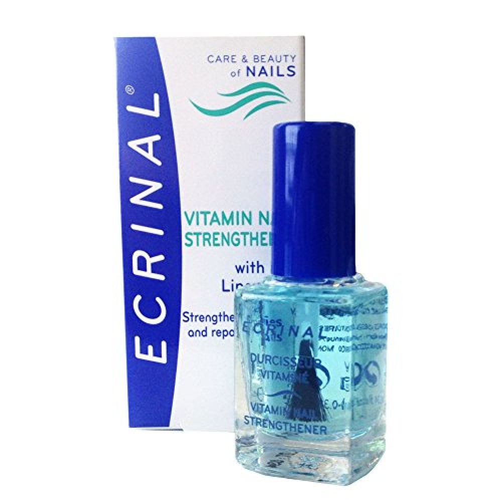 Ecrinal Vitamin Nail Strengthener 10ml (Free Branded Nail Polish