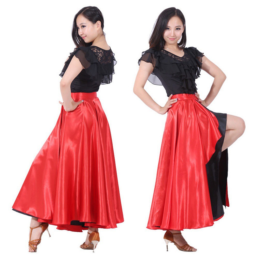 Spanish Flamenco Dance Dress For Women 360 720 Degree Performance