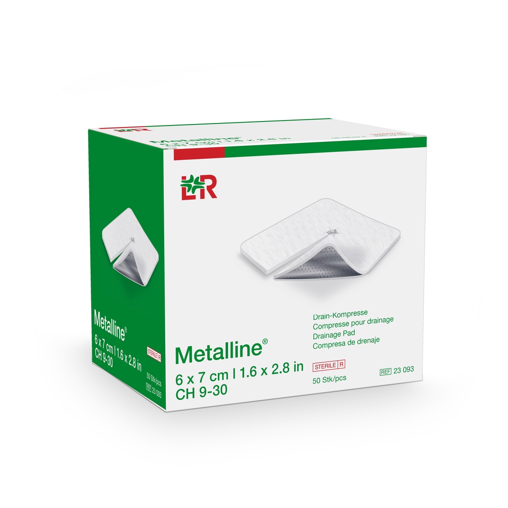 Lohmann & Rauscher Metalline Drainage Pad/Tracheo/Wound Dressing